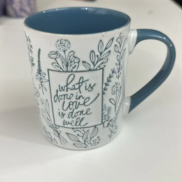 RELIST SOON New - Old East Main Co. Blue and White Colored Coffee Mug - Picture 2 of 4
